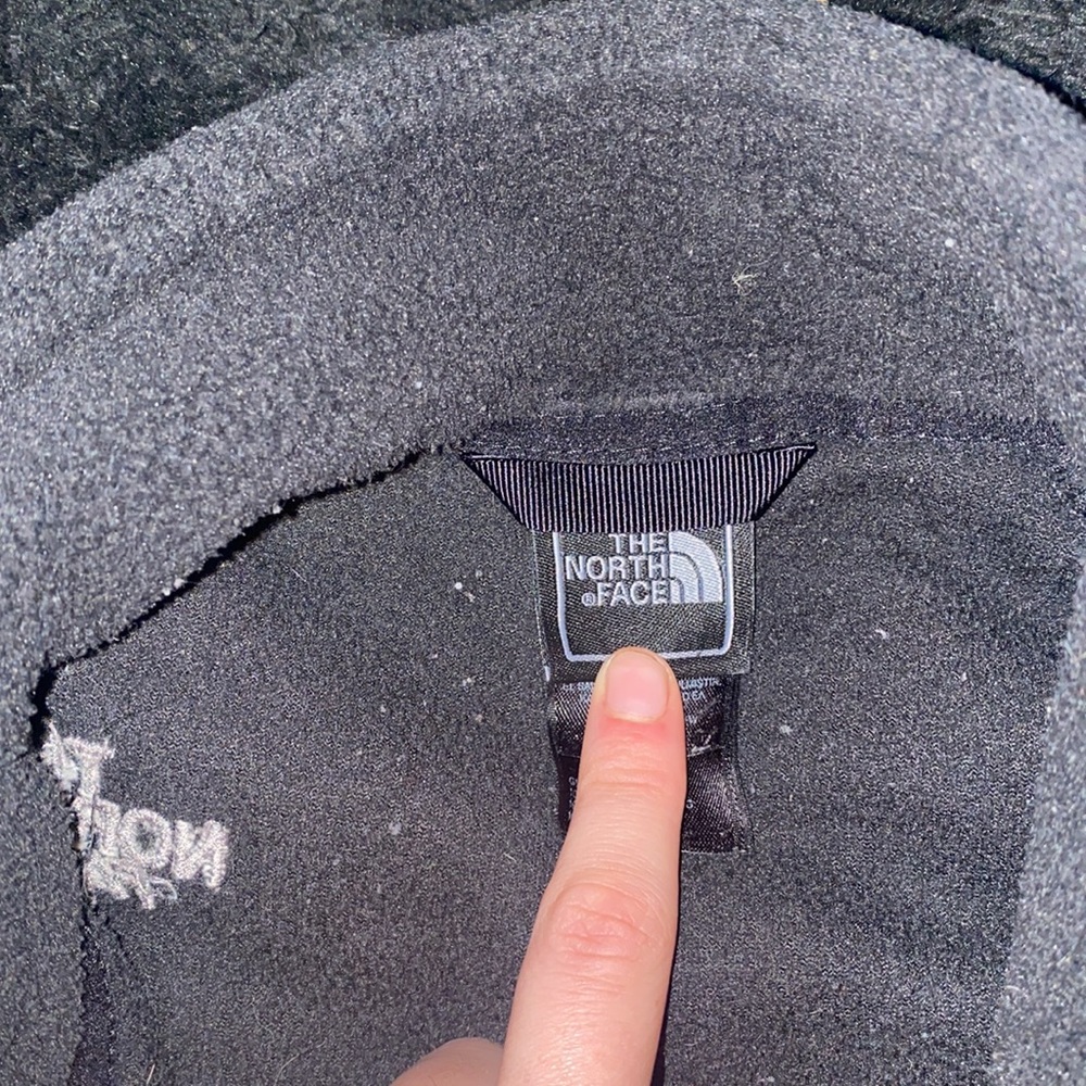 💋Black fleece North Face jacket! - Picture 4 of 9